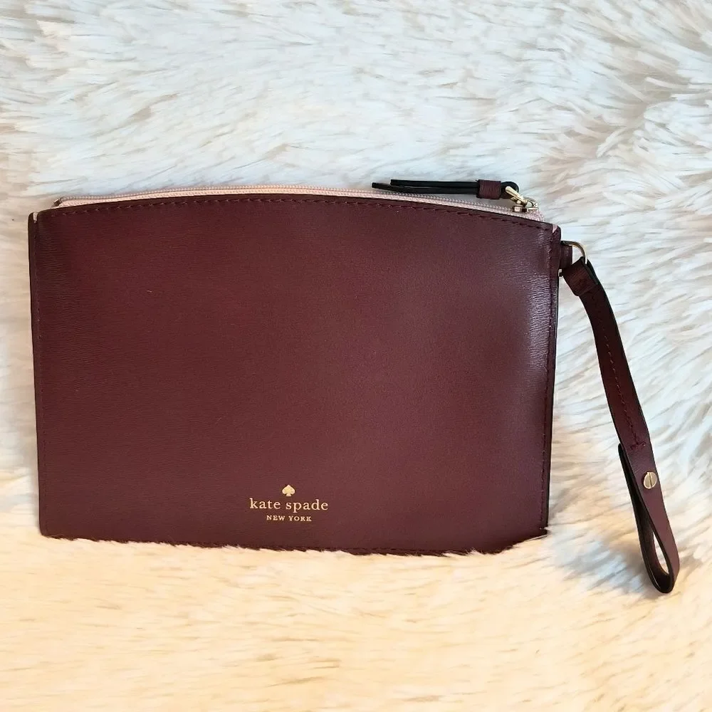 Kate Spade New York Floral Dog Wristlet